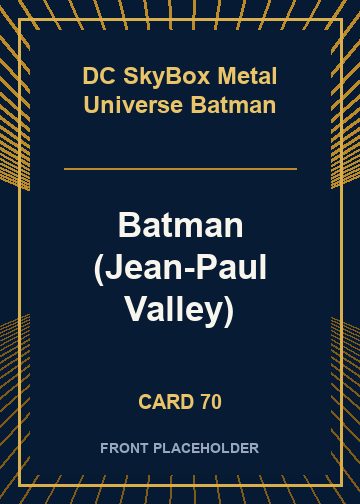 Batman (Jean-Paul Valley) card thumbnail