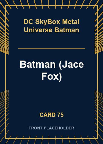 Batman (Jace Fox) front card image