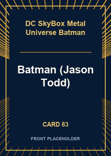 Batman (Jason Todd) card thumbnail