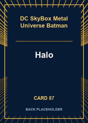 Halo back card image