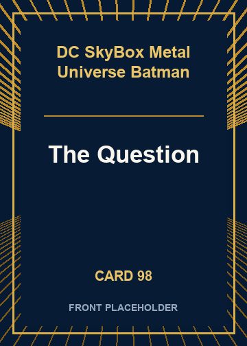 The Question card thumbnail