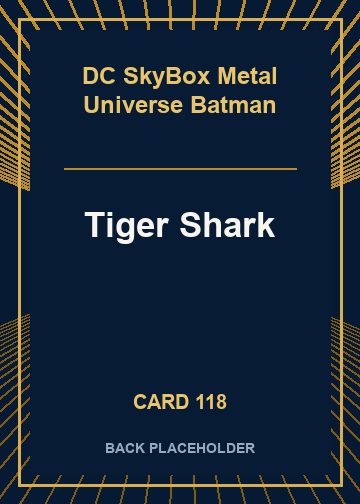 Tiger Shark back card image