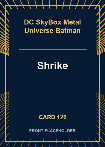 Shrike card thumbnail