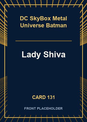 Lady Shiva card thumbnail