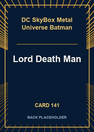 Lord Death Man back card image