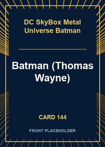 Batman (Thomas Wayne) card thumbnail