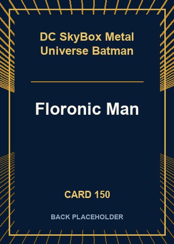 Floronic Man back card image