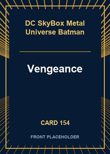 Vengeance front card image
