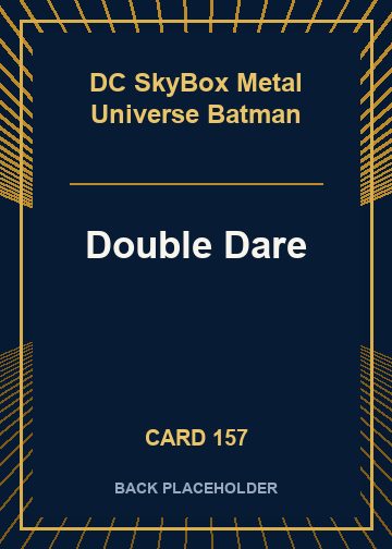 Double Dare back card image