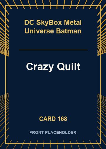 Crazy Quilt front card image