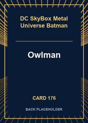 Owlman back card image