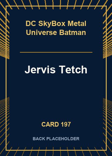Jervis Tetch back card image