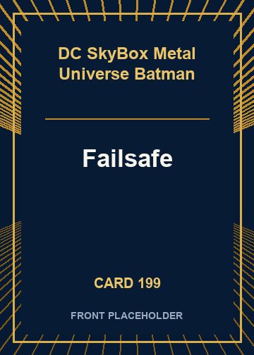 Failsafe card thumbnail