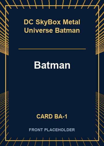 Batman card thumbnail