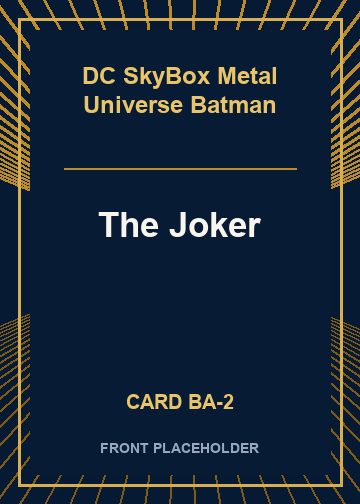 The Joker card thumbnail
