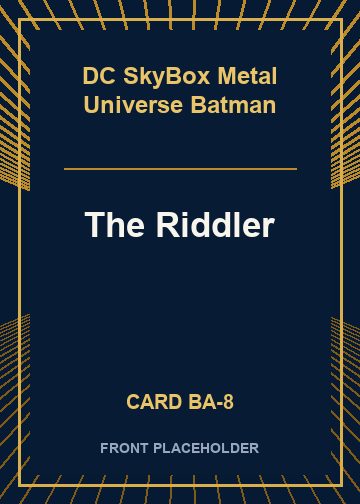 The Riddler card thumbnail