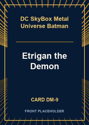 Etrigan the Demon card thumbnail