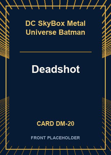 Deadshot front card image