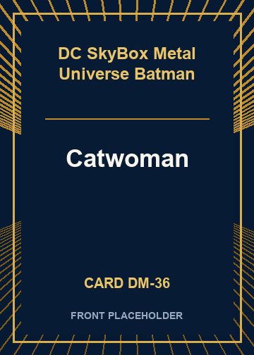 Catwoman card thumbnail