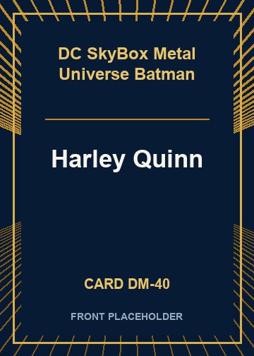 Harley Quinn card thumbnail