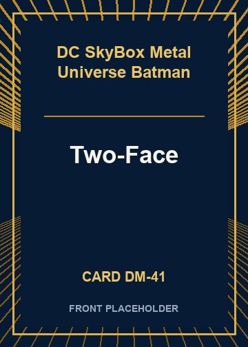 Two-Face front card image