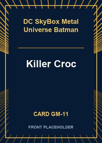Killer Croc card thumbnail