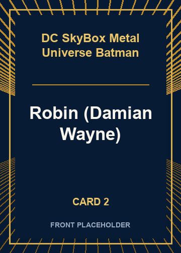 Robin (Damian Wayne) card thumbnail