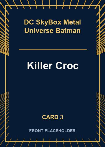 Killer Croc card thumbnail