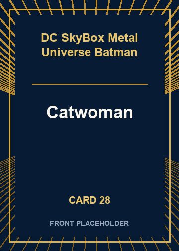 Catwoman card thumbnail