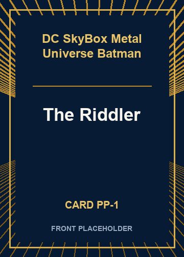 The Riddler card thumbnail