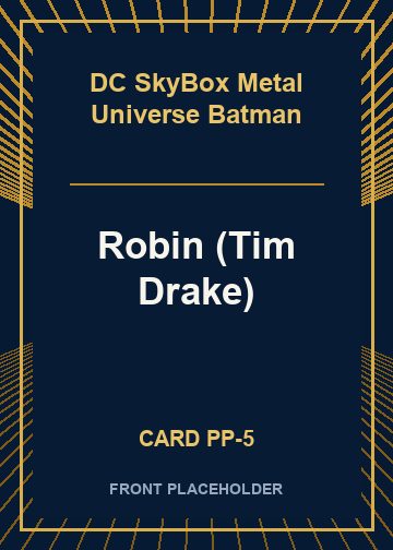 Robin (Tim Drake) card thumbnail