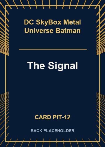 The Signal back card image
