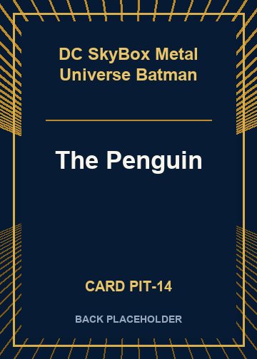 The Penguin back card image