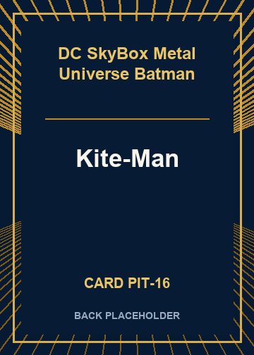 Kite-Man back card image