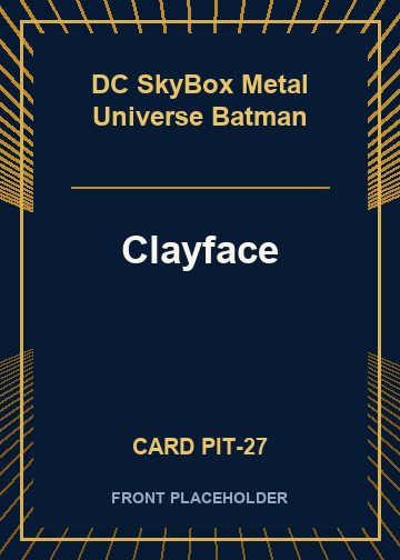 Clayface card thumbnail