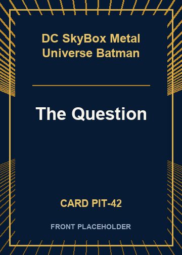 The Question card thumbnail