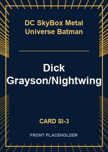 Dick Grayson/Nightwing card thumbnail