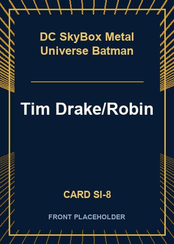Tim Drake/Robin front card image