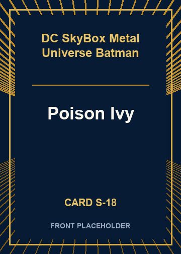 Poison Ivy front card image
