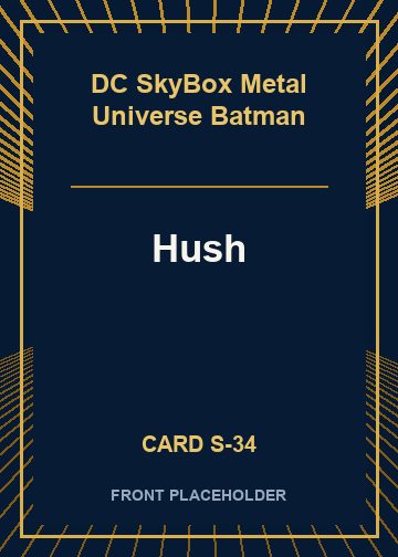 Hush front card image