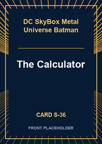 The Calculator card thumbnail