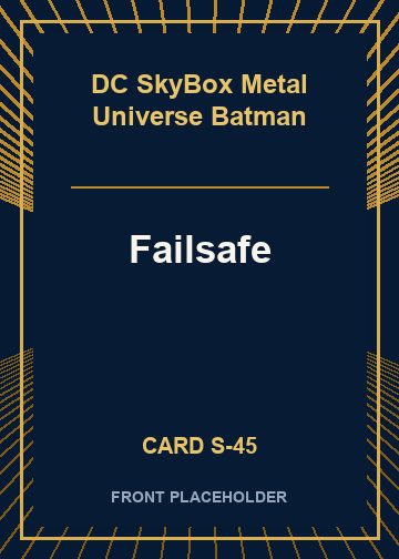 Failsafe card thumbnail