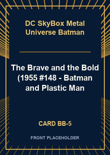 The Brave and the Bold (1955 #148 - Batman and Plastic Man card thumbnail