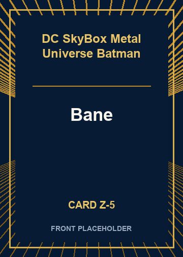Bane card thumbnail