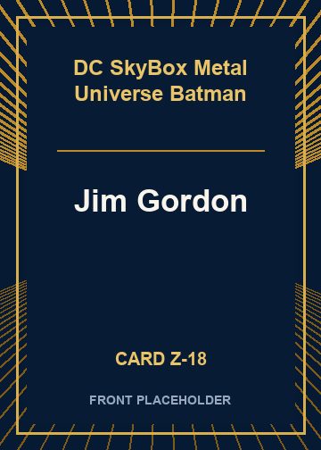 Jim Gordon card thumbnail