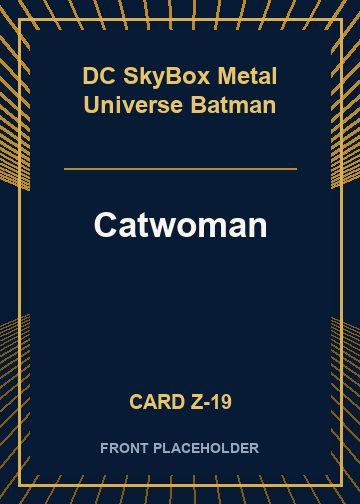 Catwoman card thumbnail