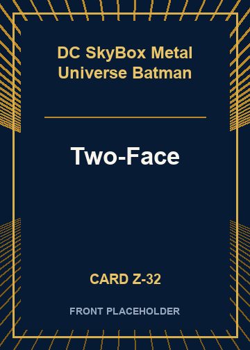 Two-Face front card image
