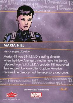 Maria Hill back card image