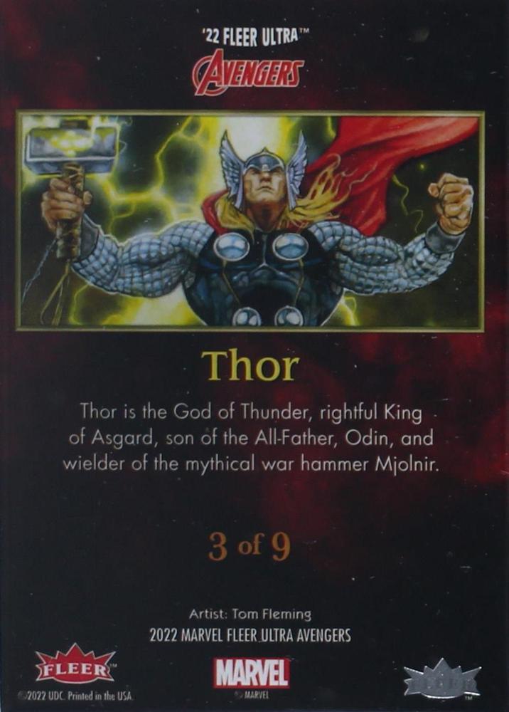 Thor & Hercules back card image