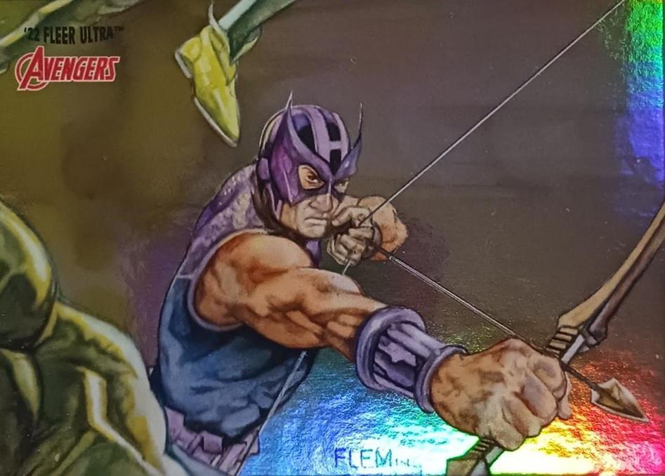 Hawkeye back card image